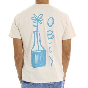 T-SHIRT FLOWER DOODLE OBEY - Mad Fashion | img vers.300x/